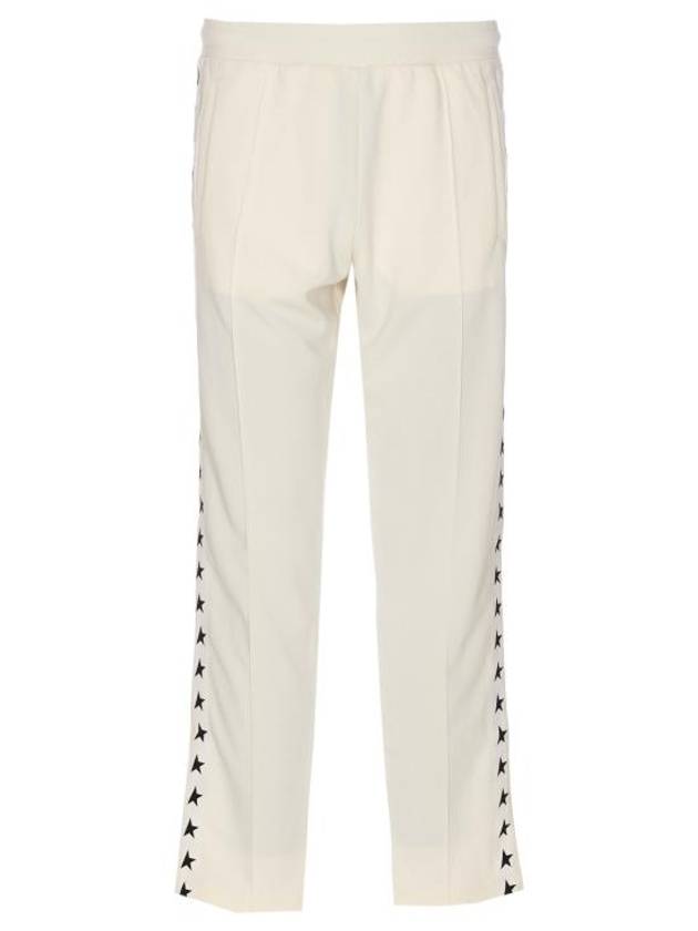 Men's Road Tapered Track Pants White - GOLDEN GOOSE - BALAAN 2