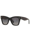 S004 Polarized Lenses Cat Eye Sunglasses Black - CELINE - BALAAN 2