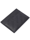 Logo Perforated Cash Card Holder Black - BALENCIAGA - BALAAN 6