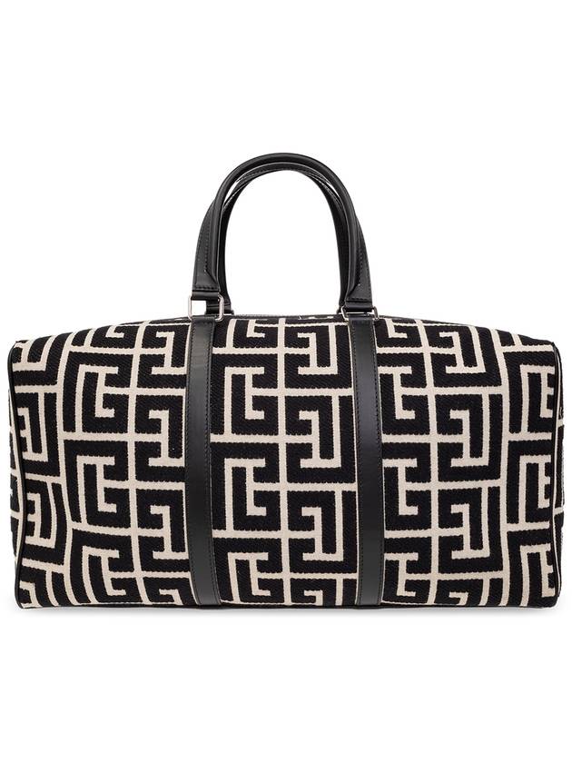 Voyage Monogram Jacquard Duffel Bag BM1EC173TJXP - BALMAIN - BALAAN 4