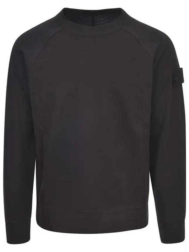 Compass Badge Sweatshirt Black - STONE ISLAND - BALAAN 2