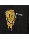 Smile Face Print Hoodie Black - MAISON MIHARA YASUHIRO - BALAAN 7