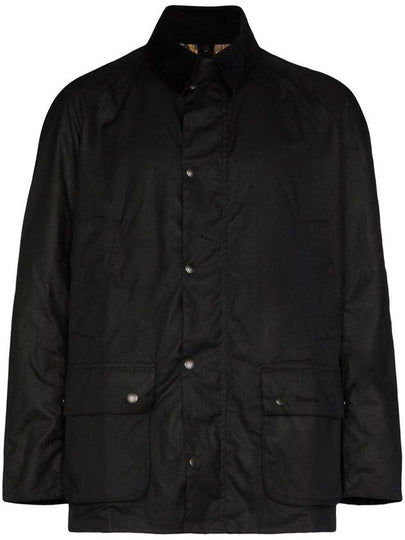 Ashby Wax Jacket Navy - BARBOUR - BALAAN 2