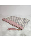 Louis Vuitton N60260 Damier Azur Pink Daily Pouch and Clutch - LOUIS VUITTON - BALAAN 3