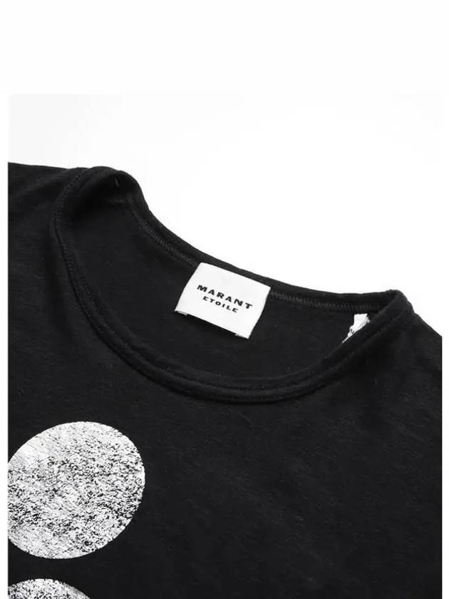 Coldy short sleeve tshirt TS0004FA A1N10E 01BK - ISABEL MARANT - BALAAN 3