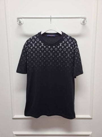 White Black Monogram Gradient Short Sleeve T Shirt XL - LOUIS VUITTON - BALAAN 1