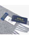 Reversible Check Muffler Grey - POLO RALPH LAUREN - BALAAN 5