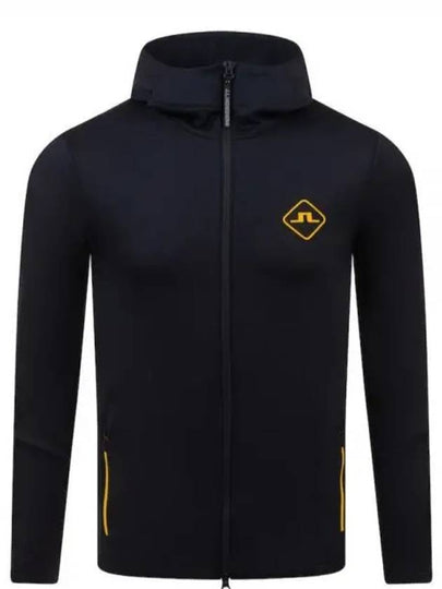 Aerial Hooded Zip-Up Jacket Black - J.LINDEBERG - BALAAN 2