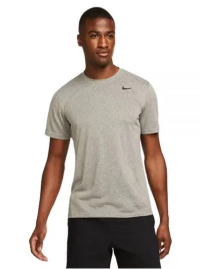 Team Legend Crew Sport Short Sleeve T-Shirt Grey - NIKE - BALAAN 2