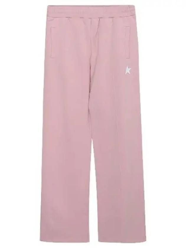 Star Logo Sweat Track Pants Pink - GOLDEN GOOSE - BALAAN 2