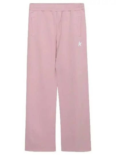 Star Logo Sweat Track Pants Pink - GOLDEN GOOSE - BALAAN 2