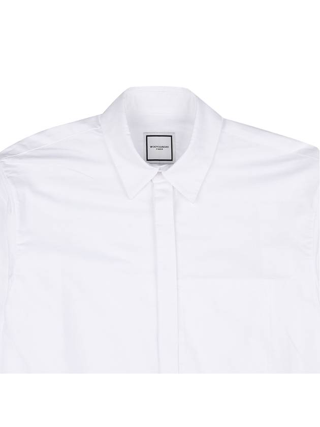 Cotton Pocket Shirt W231Sh12 826W - WOOYOUNGMI - BALAAN 4