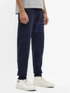 Men's Diagonal Loop Back Track Pants Navy - THOM BROWNE - BALAAN 5