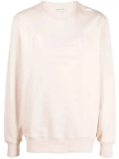 Graffiti Logo Sweatshirt Pink - ALEXANDER MCQUEEN - BALAAN 2