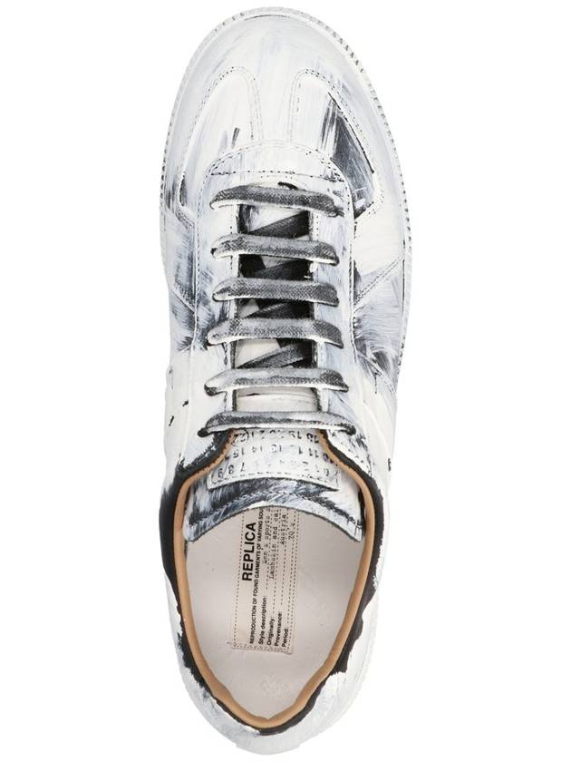 Paint Low Top Sneakers White - MAISON MARGIELA - BALAAN 4