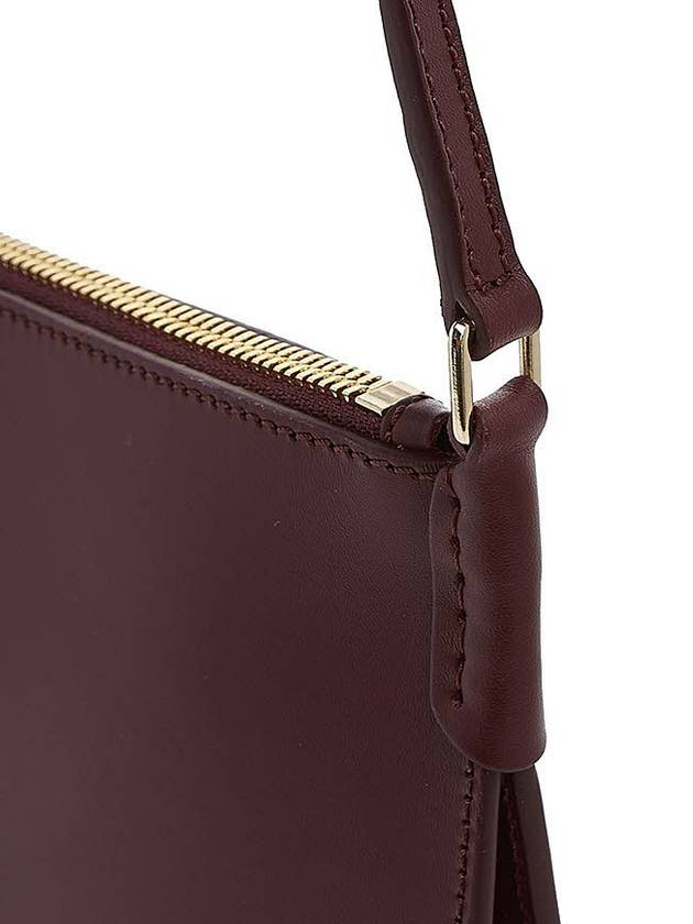 Betty Baguette Cross Bag Burgundy - A.P.C. - BALAAN 9