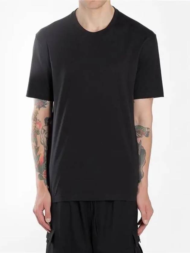 Y3 back logo overfit short sleeve tshirt - YOHJI YAMAMOTO - BALAAN 2