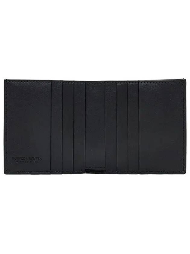 Intrecciato Slim Half Wallet Black - BOTTEGA VENETA - BALAAN 5