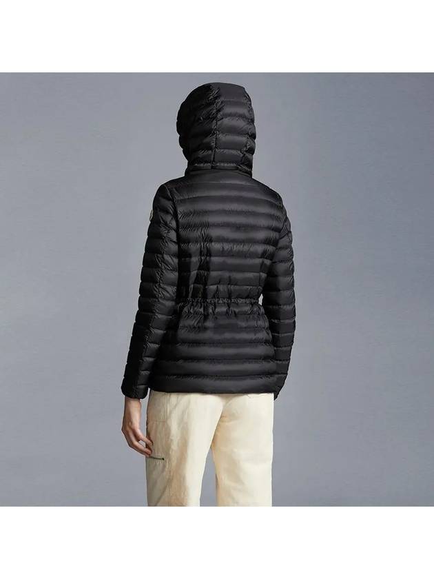 Raie Short Down Jacket Black - MONCLER - BALAAN 6