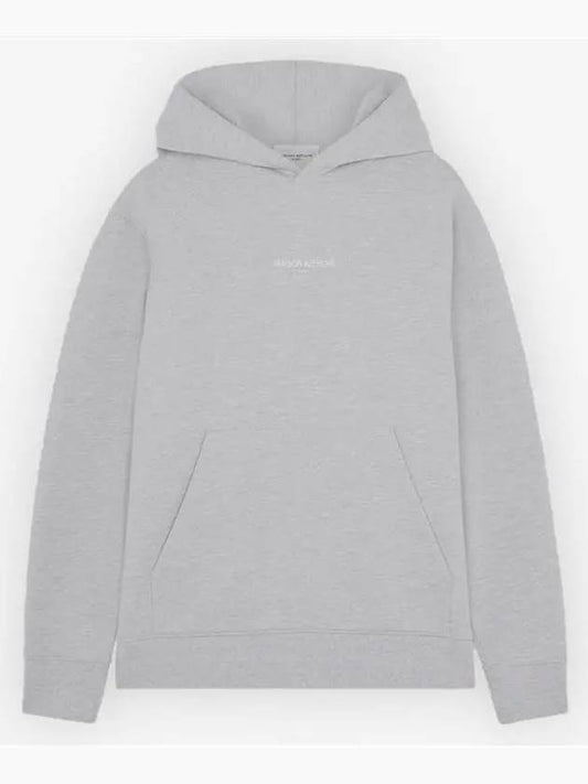 Logo Cordless Hoodie Gray - MAISON KITSUNE - BALAAN 1