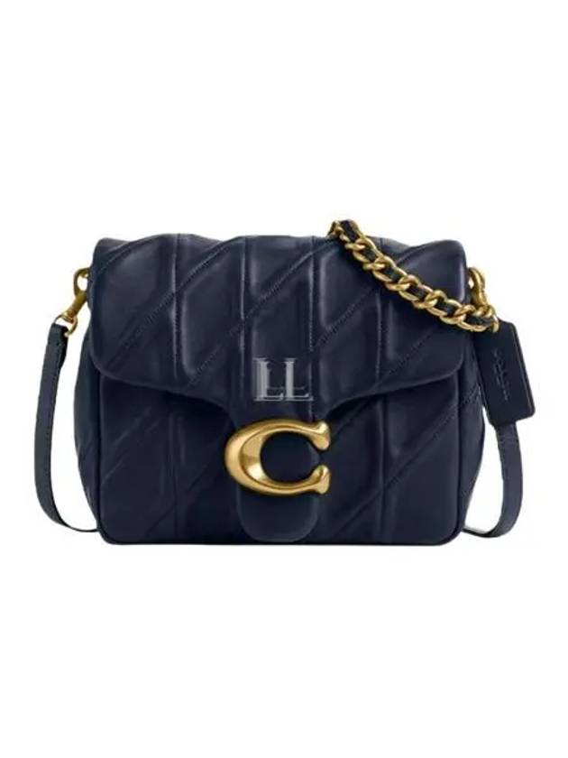 Time Square Tabby Quilted Shoulder Bag Navy - COACH - BALAAN 2