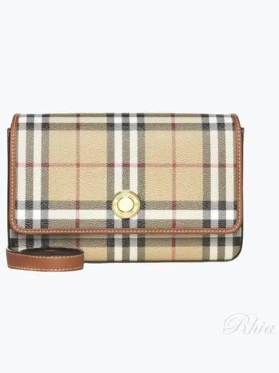 Hampshire Check Cross Bag Archive Beige - BURBERRY - BALAAN 2