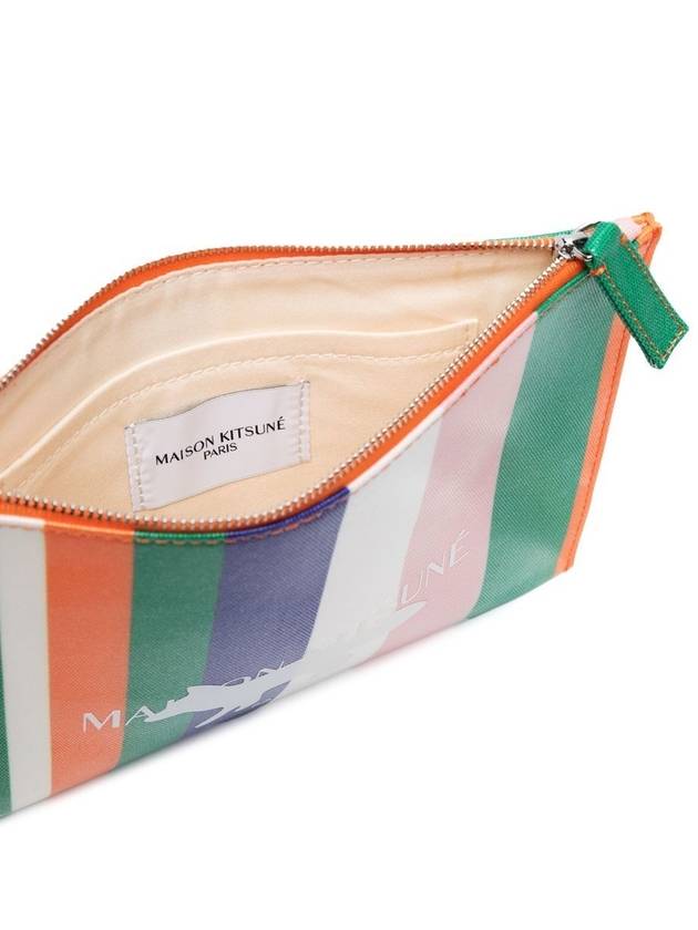 Fox Stripe Pouch - MAISON KITSUNE - BALAAN 3