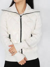 Cheparu Diamond Quilted Goose Down Cardigan White - DUVETICA - BALAAN 2