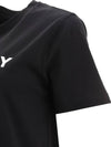 logo short sleeve t-shirt black - BURBERRY - BALAAN 5