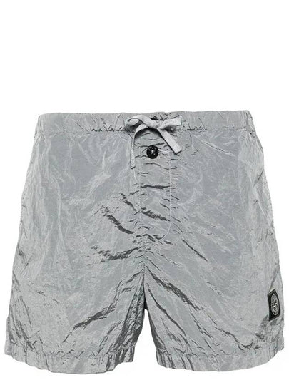 Swimming Nylon Trunk Shorts Sky Blue - STONE ISLAND - BALAAN 2