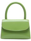 Semi Patent Leather Tote Bag Lime Green - BY FAR - BALAAN 2