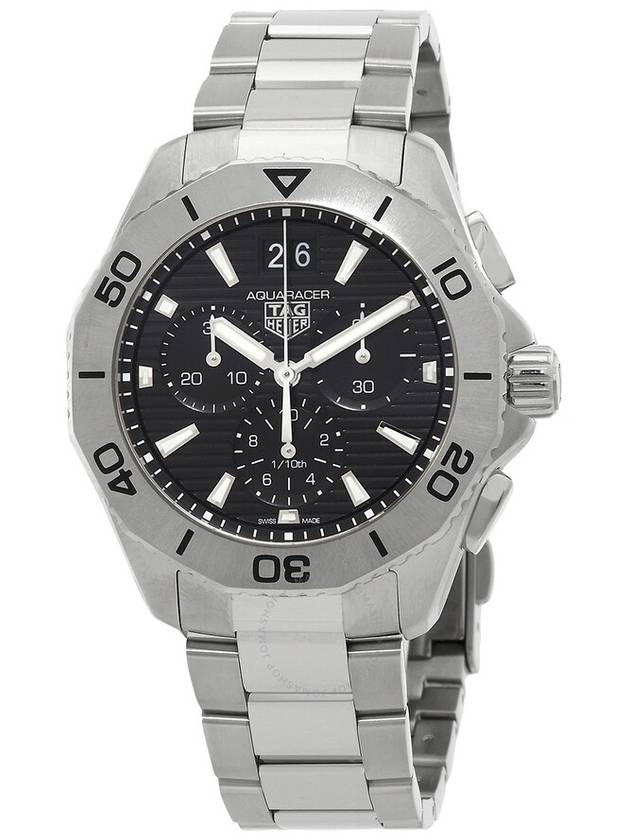 Men's Aquaracer Chronograph Watch Black - TAG HEUER - BALAAN 2