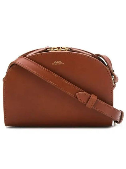 Demi Lune Mini Half Moon Cross Bag Brown - A.P.C. - BALAAN 2