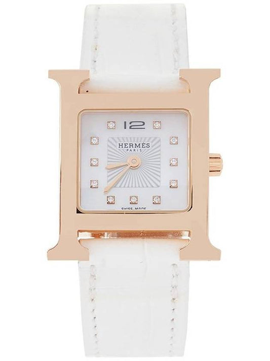 H Hour Diamond Small Women s Watch - HERMES - BALAAN 1