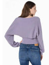 JEANS Women s Lavender Bolero Cardigan Sleeveless Knit Top Set J221665 PC1 - CALVIN KLEIN - BALAAN 2