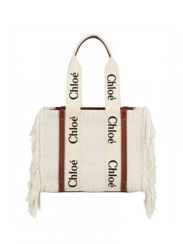 Woody Tote Bag Beige C383G43 - CHLOE - BALAAN 1