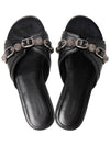 Le Cagole Slippers Black - BALENCIAGA - BALAAN 3