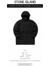 Polyester Micro Twill Long Down Parka Black - STONE ISLAND - BALAAN 3