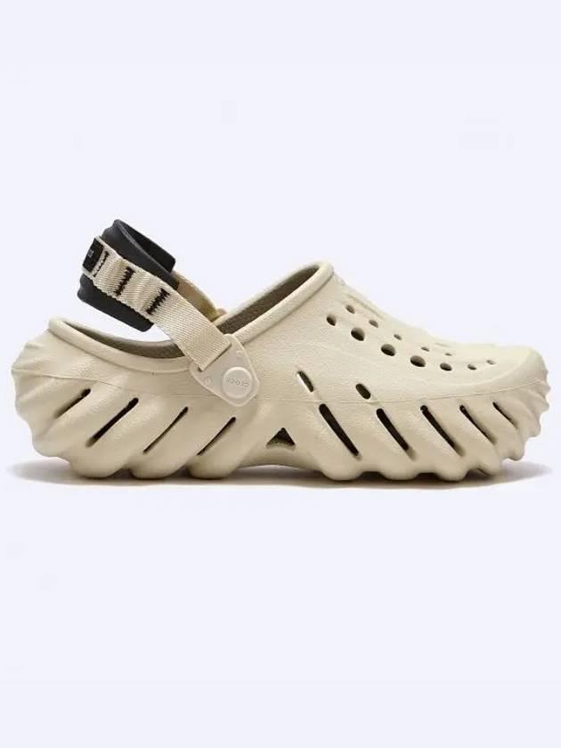 Echo Clog Sandals Beige - CROCS - BALAAN 2