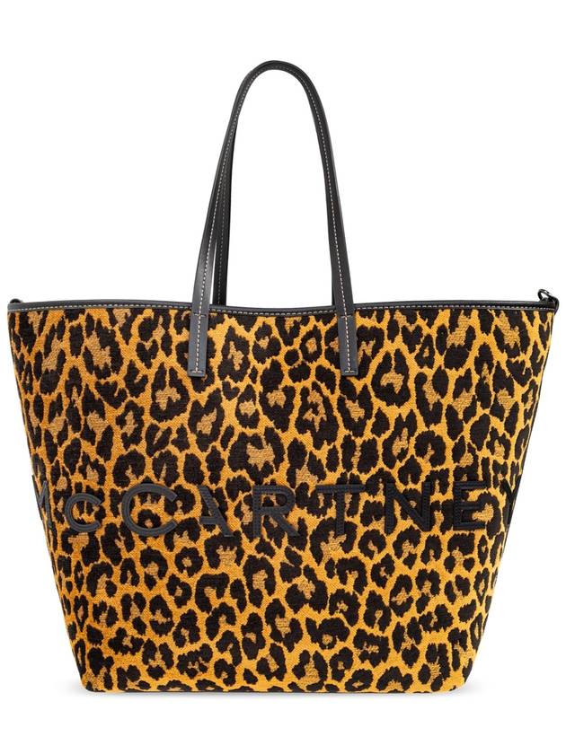 Stella McCartney Animal-print Shopper Bag, Women's, Brown - STELLA MCCARTNEY - BALAAN 3