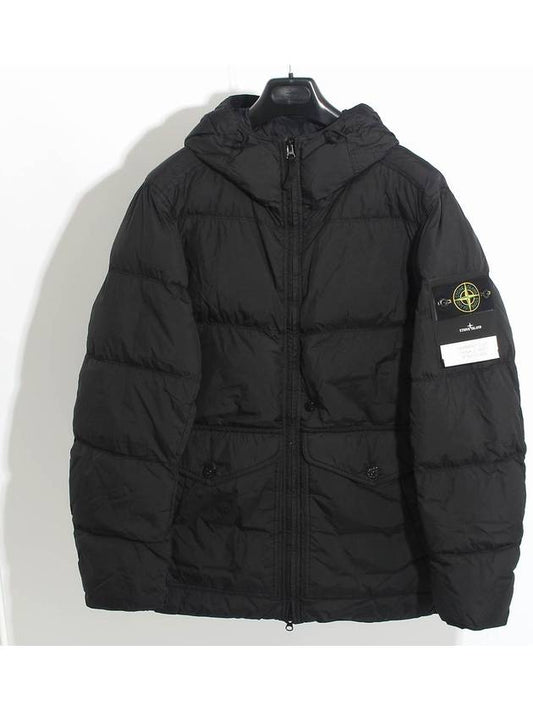 Crinkle Reps Re-Nylon Down Padding Black - STONE ISLAND - BALAAN 2