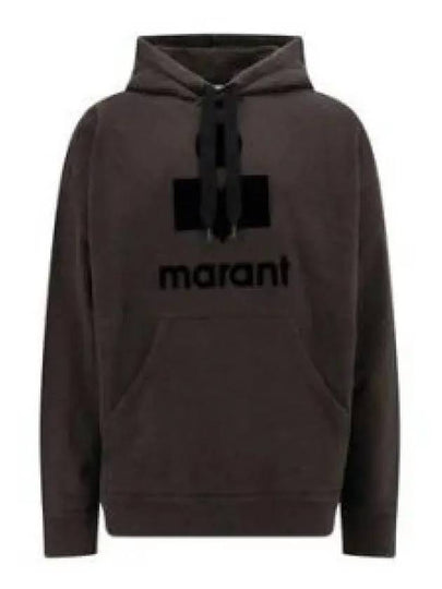 Miley Big Logo Hoodie Faded Black - ISABEL MARANT - BALAAN 2