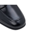 Brushed Leather Loafers Black - PRADA - BALAAN 10