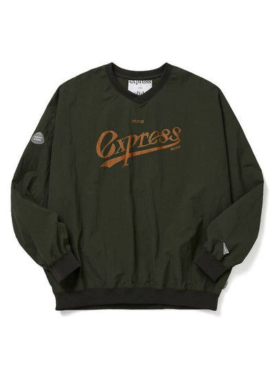 Authentic Nylon Pullover Sweatshirt Khaki - EXPRESSHOLIDAY - BALAAN 2