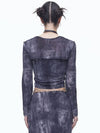 Denim Mesh Bolero BK - DILETTANTISME - BALAAN 3