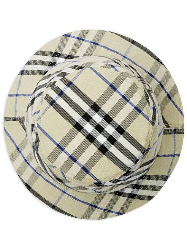 Check Bucket Hat Green - BURBERRY - BALAAN 4