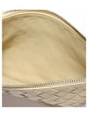 Intrecciato Strap Large Clutch Bag Porridge - BOTTEGA VENETA - BALAAN 4