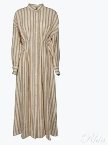 Yol striped shirt dress 2411221082600 002 - MAX MARA - BALAAN 1