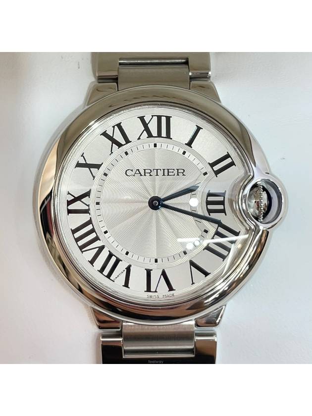 New product level Ballon Bleu 36MM quartz steel watch - CARTIER - BALAAN 1