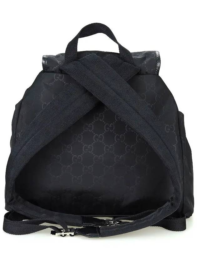 GG Pocket Nylon Backpack BLack - GUCCI - BALAAN 3